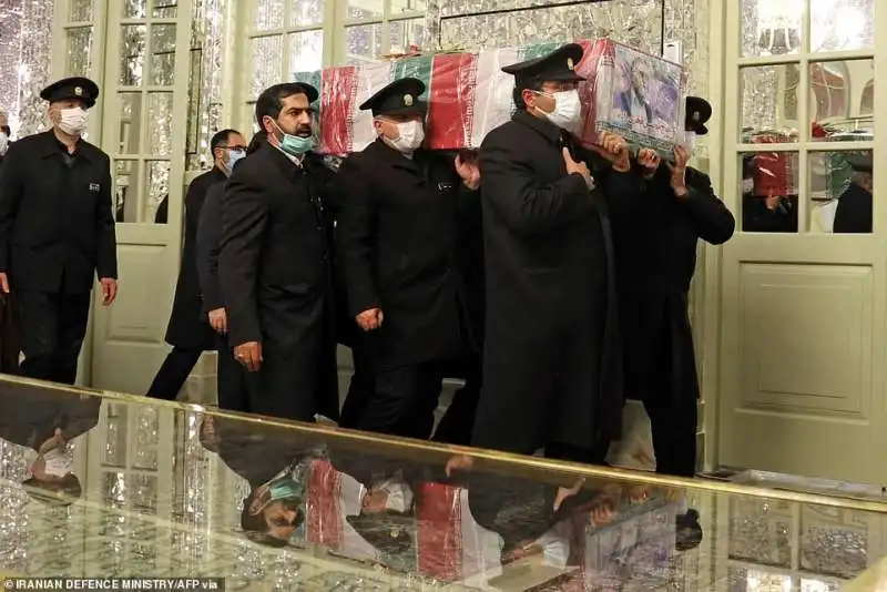 funerale di moshen fakhrizadeh  a teheran 1