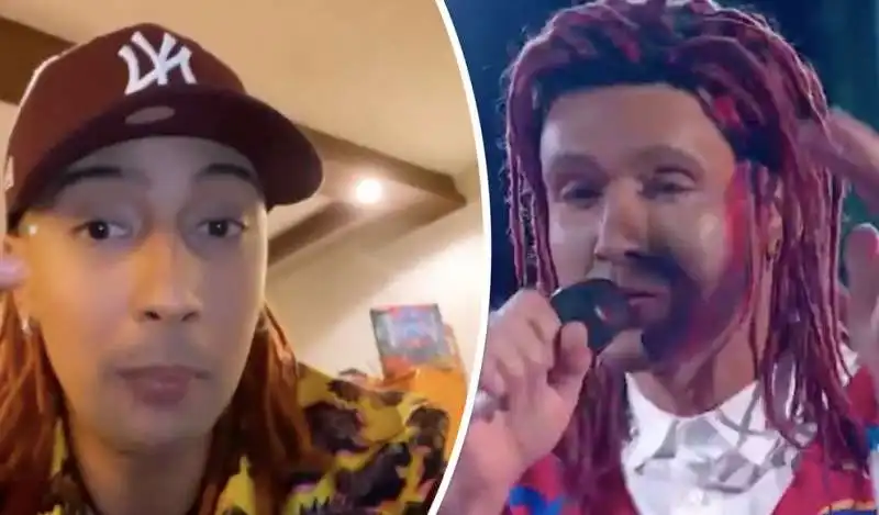 GHALI E L IMITAZIONE DI SERGIO MUNIZ A TALE E QUALE SHOW