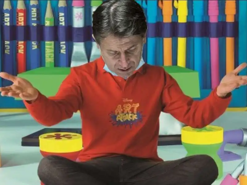 GIUSEPPE CONTE HA UN ART ATTACK