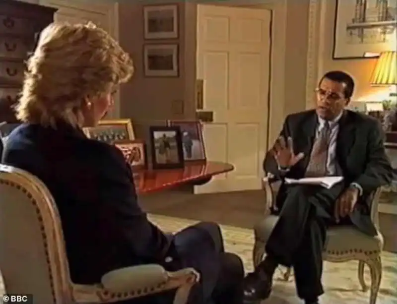 intervista diana alla bbc 1