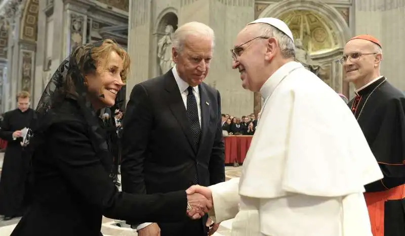 JOE BIDEN PAPA FRANCESCO BERGOGLIO