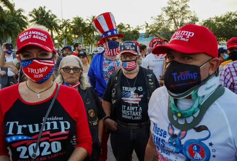 la chiusura della campagna elettorale di trump a miami 71