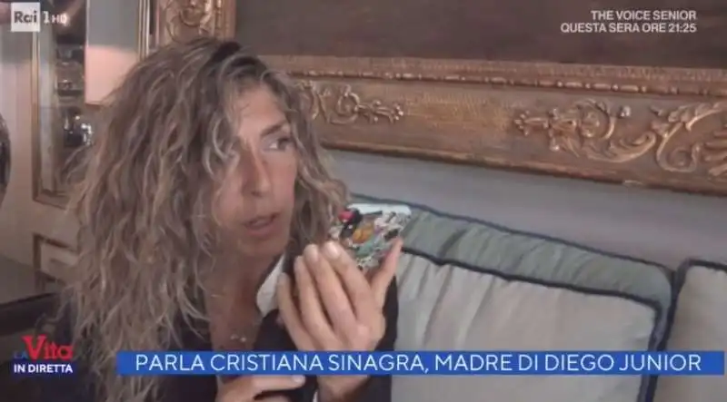 la vita in diretta parla con cristiana sinagra 