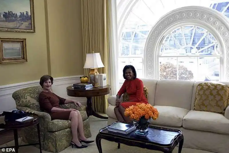 laura bush e michelle obama