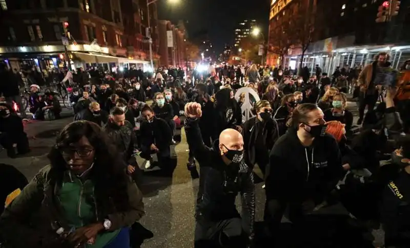 manifestanti a new york 15