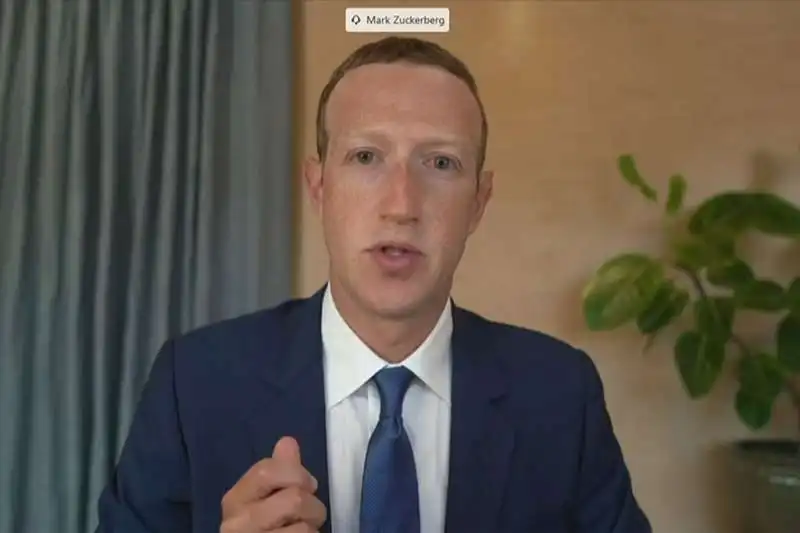 mark zuckerberg in audizione al senato