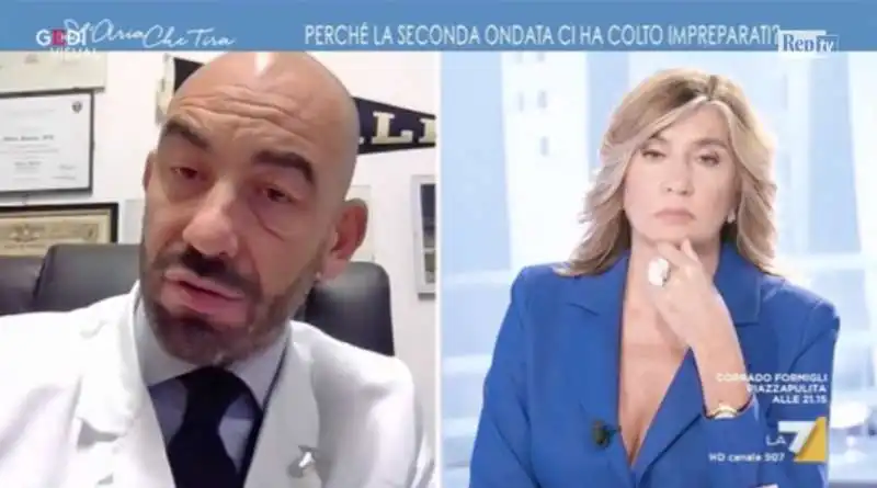 MATTEO BASSETTI E MYRTA MERLINO