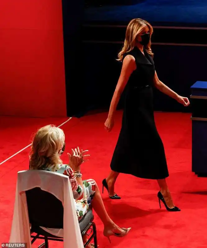 melania trump e jill biden