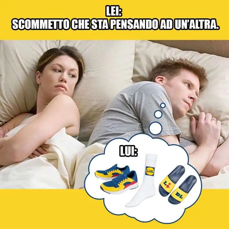 meme sulle scarpe della lidl 26