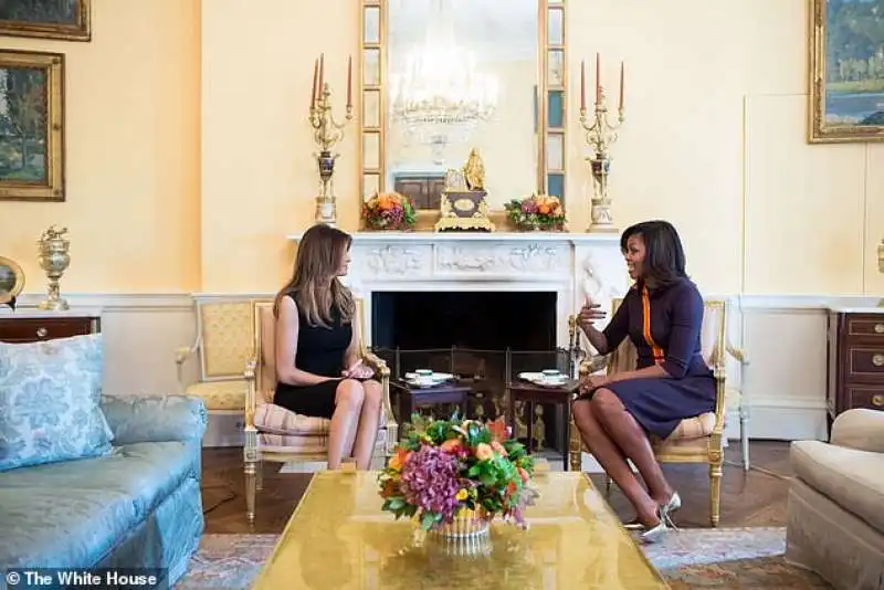 michelle obama e melania trump