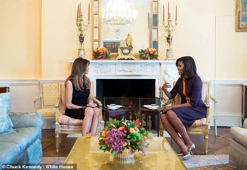 michelle obama e melania trump