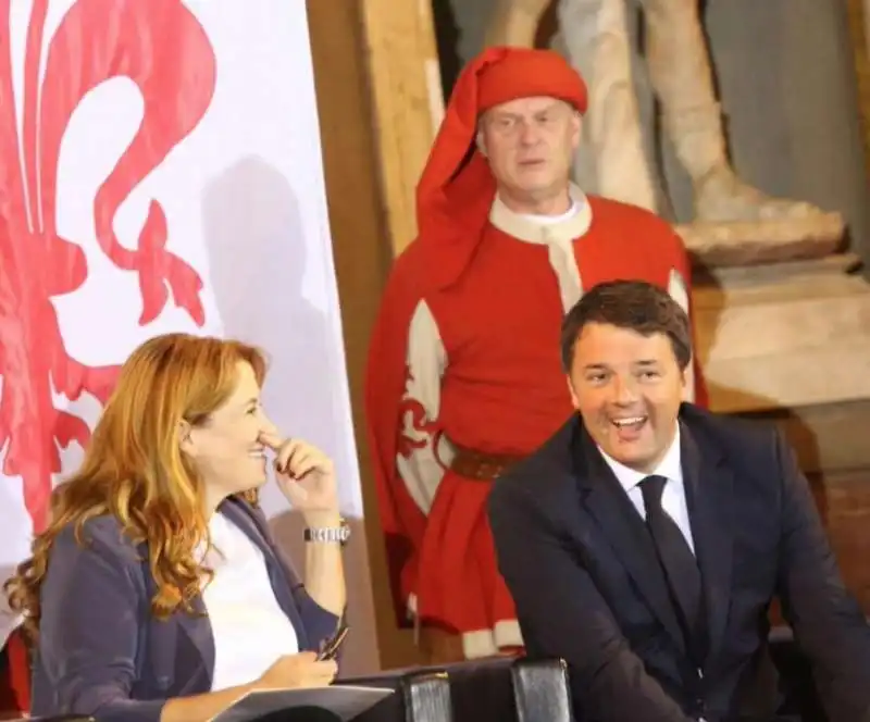 monica maggioni matteo renzi  2