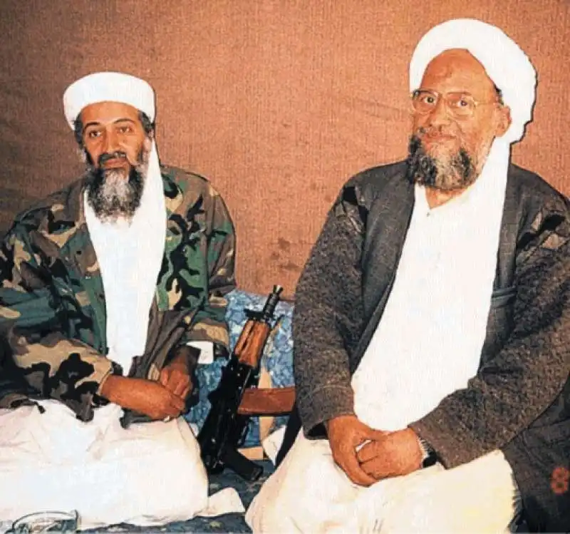 OSAMA BIN LADEN E AYMAN AL ZAWAHIRI