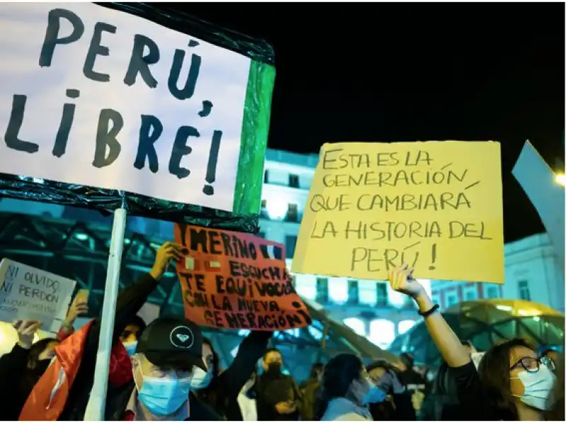 perù proteste