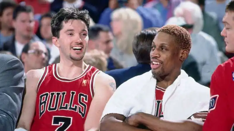 Toni Kukoc Dennis Rodman