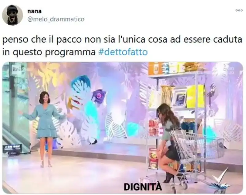 tweet sul tutorial di detto fatto 3