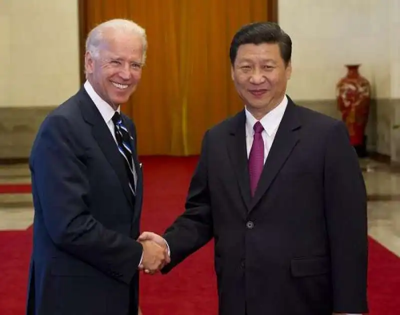 XI JINPING BIDEN