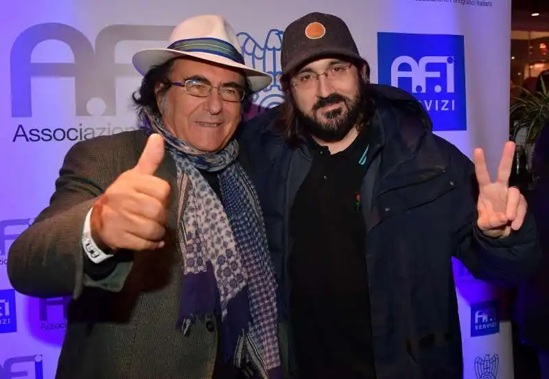 al bano e tommaso zanello  foto di bacco