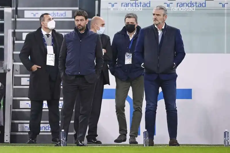 ANDREA AGNELLI E MAURIZIO ARRIVABENE DELLA JUVENTUS