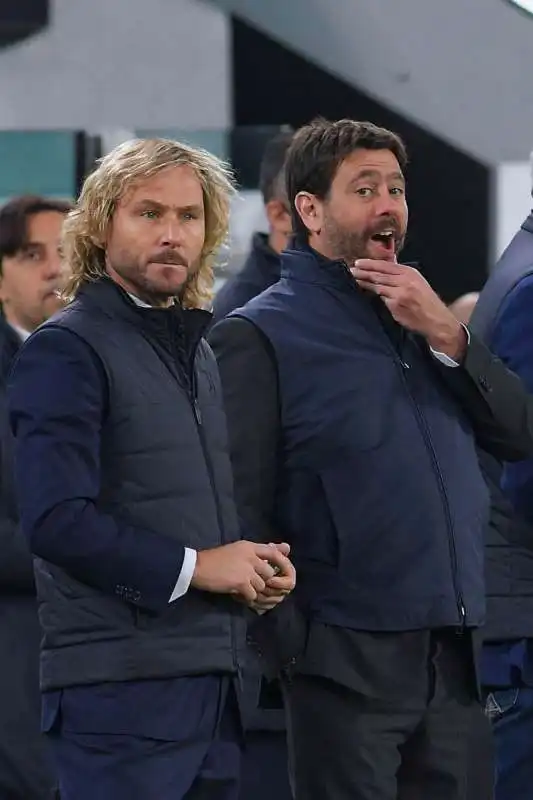 andrea  agnelli e pavel nedved foto mezzelani gmt29