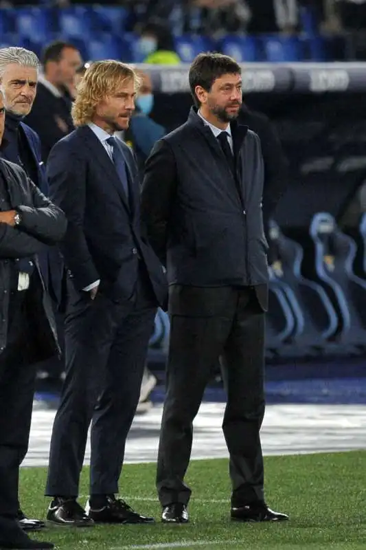 andrea agnelli e pavel nedved foto mezzelani gmt44