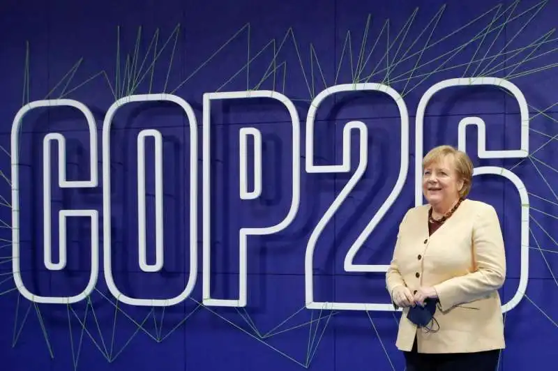 angela merkel alla cop26