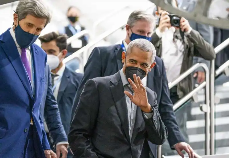 barack obama alla barack obama alla cop26 di glasgow 14