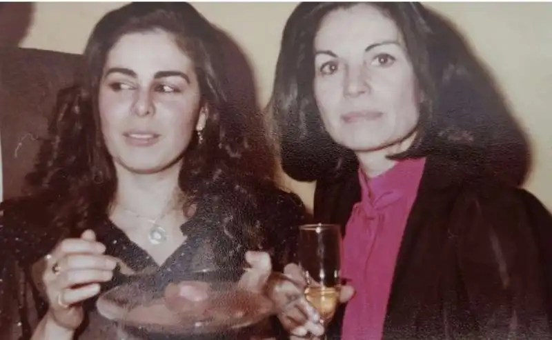 barbara piattelli con la madre 