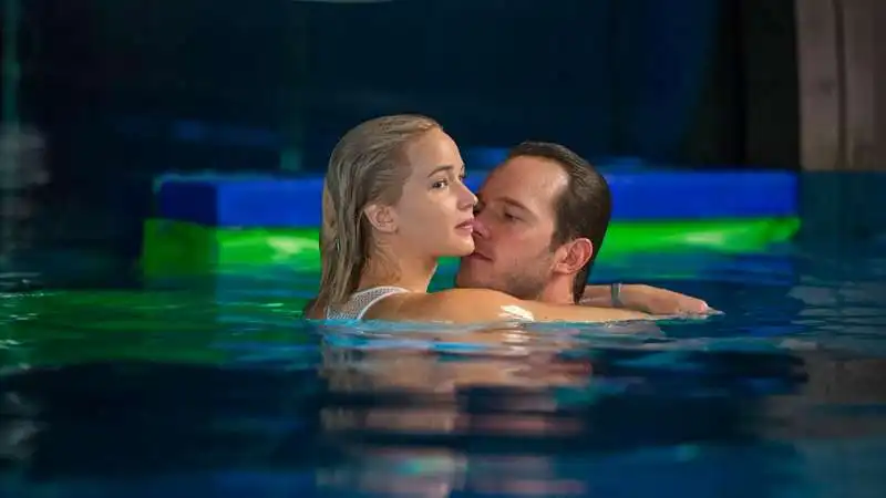 chris pratt jennifer lawrence    passengers 