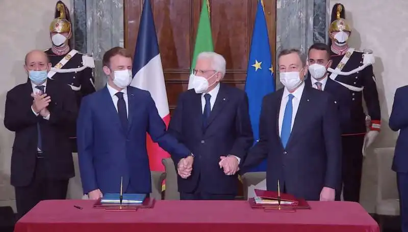 emmanuel macron sergio mattarella mario draghi  2