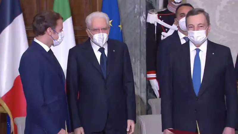 emmanuel macron sergio mattarella mario draghi  3