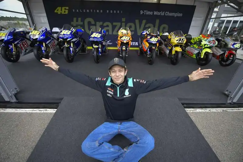 ESPOSIZIONE MOTO VALENTINO ROSSI A VALENCIA