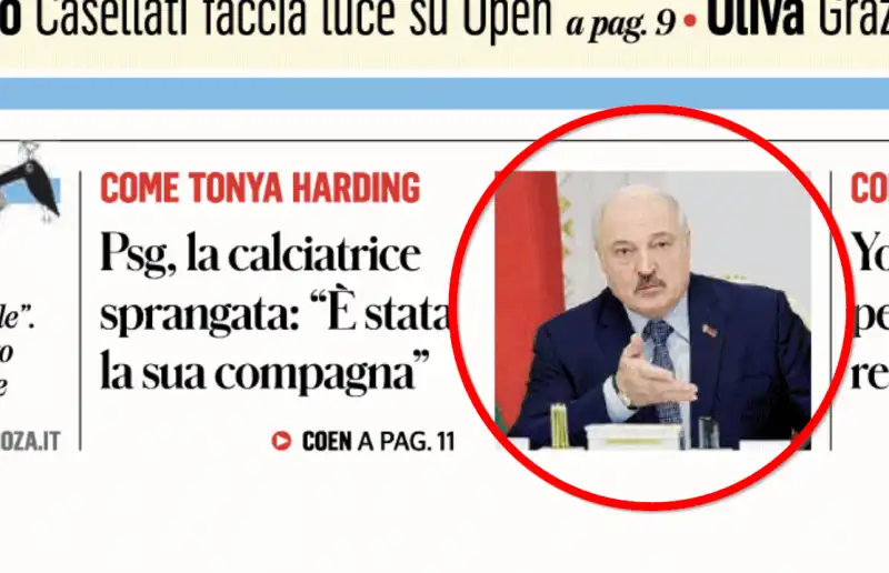 Fatto Quotidiano - A sproposito di Lukashenko 