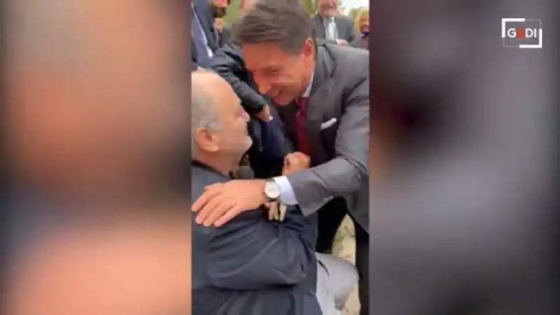 giuseppe conte al compleanno di goffredo bettini  1