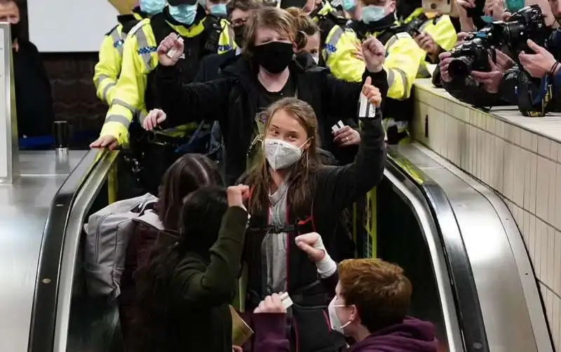 greta thunberg a glasgow 1