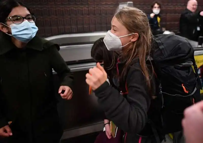 greta thunberg a glasgow 9