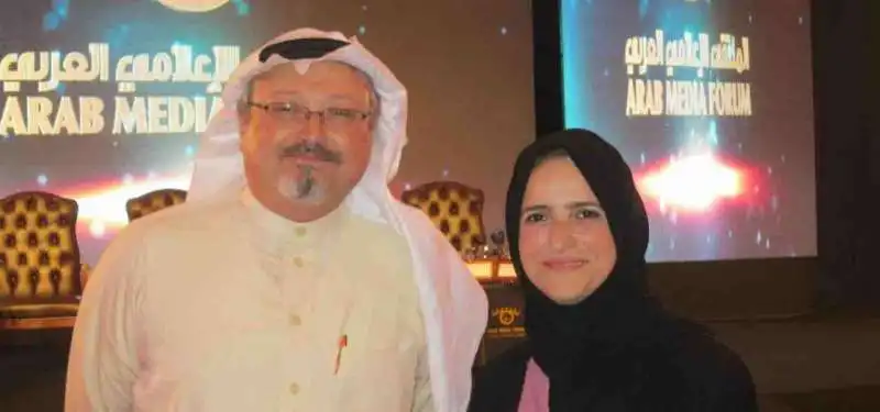 hatice cengiz e jamal khashoggi  2