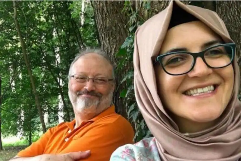 hatice cengiz e jamal khashoggi  3