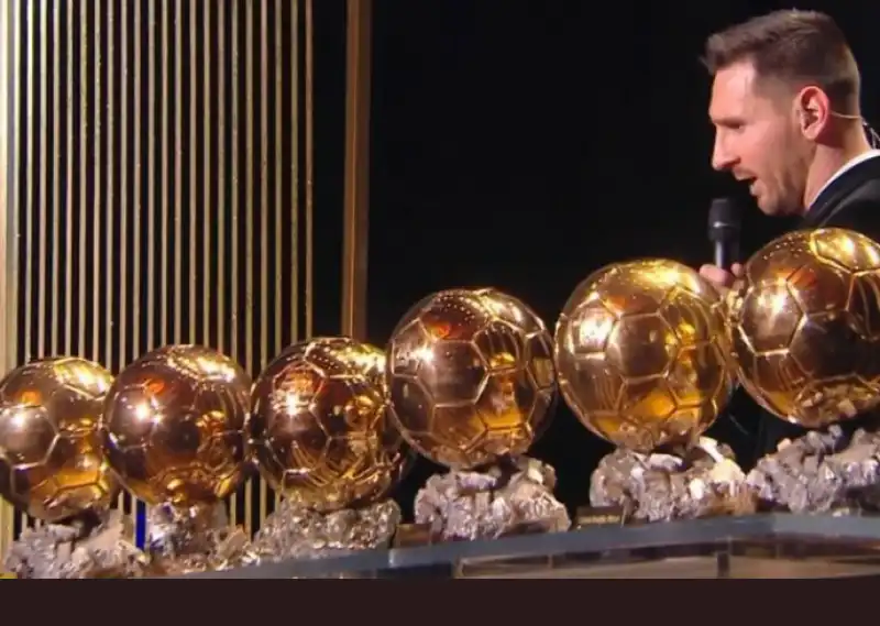 i palloni d oro di lionel messi 6