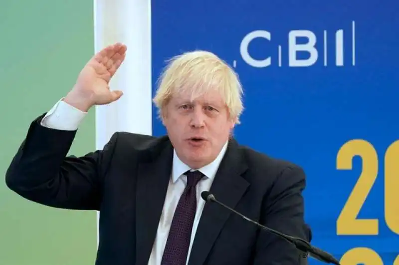 IL DISCORSO IMPROVVISATO DI BORIS JOHNSON 