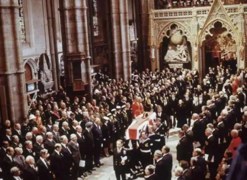 il funerale di lord louis mountbatten 