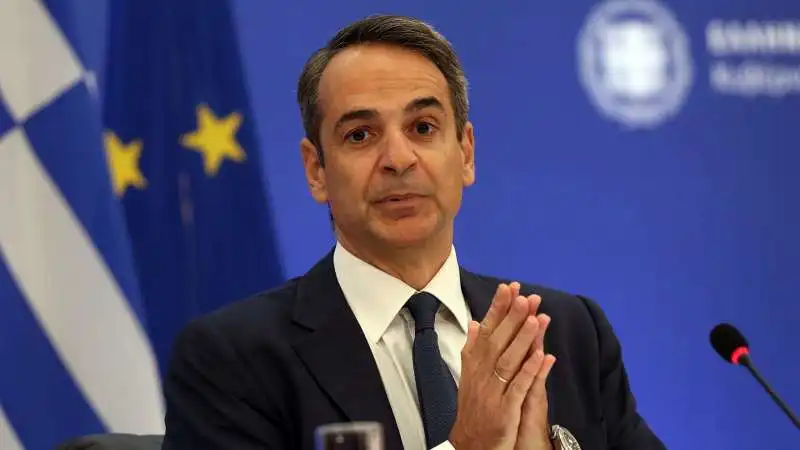 il primo ministro greco kyriakos mitsotakis 2