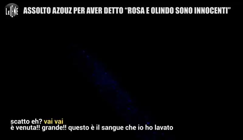 il servizio delle iene sull assoluzione di azouz e la prova della macchia di sangue   3