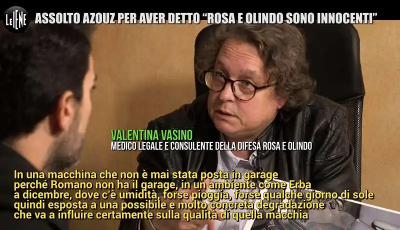 il servizio delle iene sull assoluzione di azouz e la prova della macchia di sangue   5