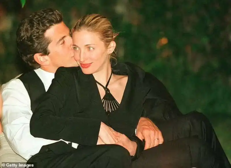 Jfk Jr. con la moglie Carolyn