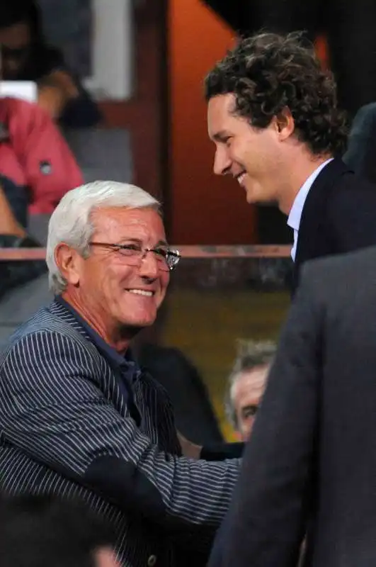 john elkann e marcello lippi  foto mezzelani gmt 189