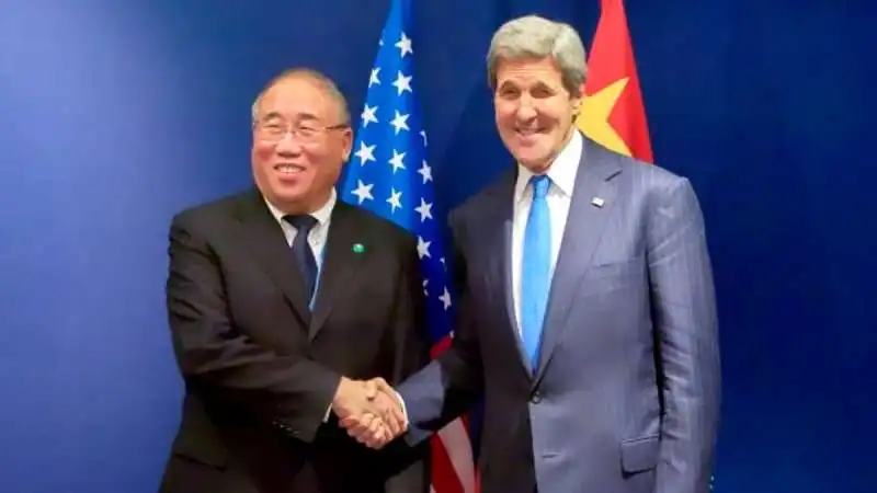 john kerry e xie zhenhua 1