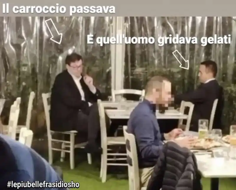 LA CENA GIORGETTI-DI MAIO VISTA DA OSHO