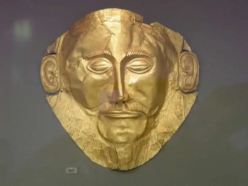 la maschera di agamennone