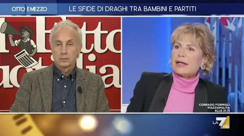 marco travaglio lilli gruber 